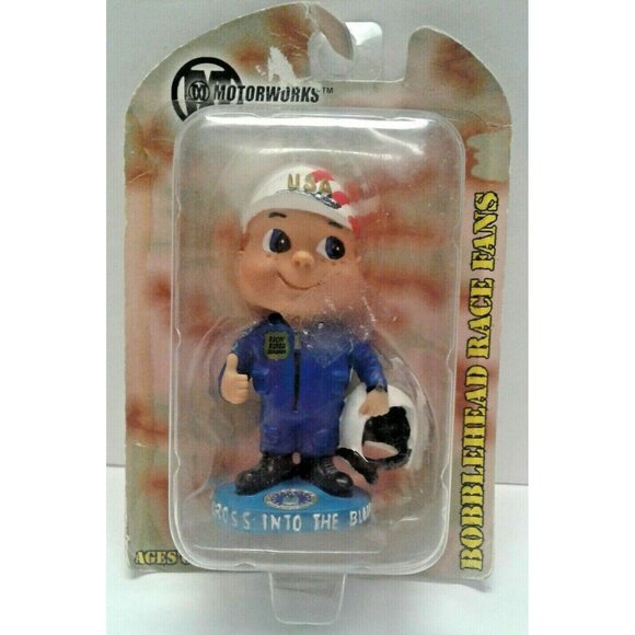 USA US Air Force Bobblehead Motorworks Racin Bubbas Squadron NEW - Picture 1 of 7